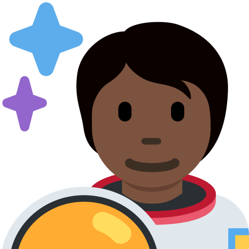 Astronauta: Pele Escura para Twitter (X) January 2025 Update