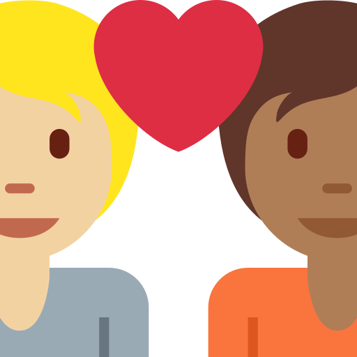 Casal Apaixonado: Pessoa, Pessoa, Pele Morena Clara, Pele Morena Escura para Twitter (X) January 2025 Update