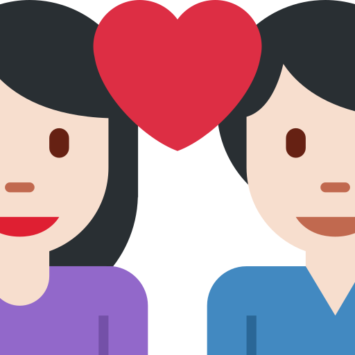 Casal Apaixonado: Mulher, Homem, Pele Clara para Twitter (X) January 2025 Update