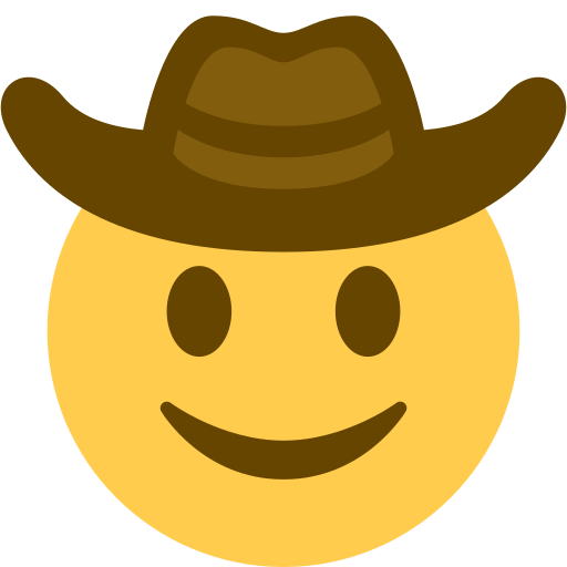 Cowboy Hat Face for Twitter (X) January 2025 Update