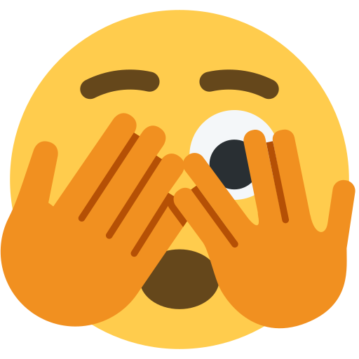 Face with Peeking Eye for Twitter (X) January 2025 Update