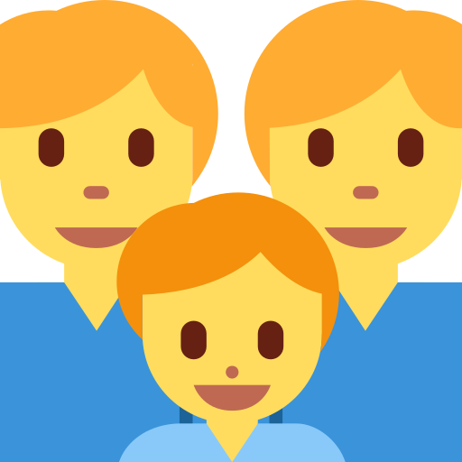 Família: Homem, Homem, Menino para Twitter (X) January 2025 Update