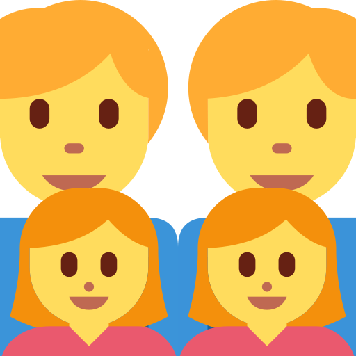 Família: Homem, Homem, Menina, Menina para Twitter (X) January 2025 Update
