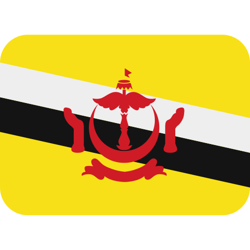 Flagge: Brunei Darussalam für Twitter (X) January 2025 Update