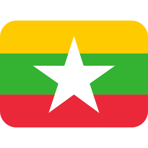 Flag: Myanmar (Burma) for Twitter (X) January 2025 Update