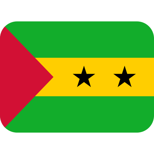 Bandeira: São Tomé e Príncipe para Twitter (X) January 2025 Update