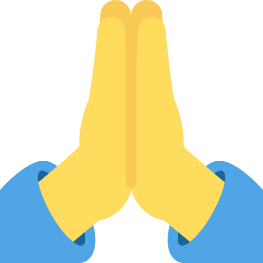 Folded Hands for Twitter (X) January 2025 Update