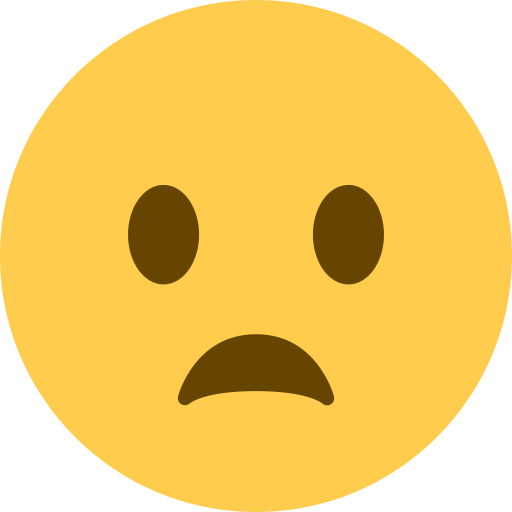 Muka berkerut dengan mulut ternganga untuk Twitter (X) January 2025 Update