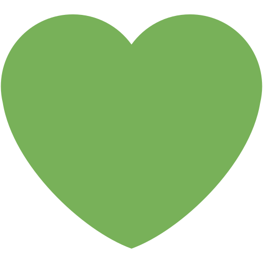 Green Heart for Twitter (X) January 2025 Update