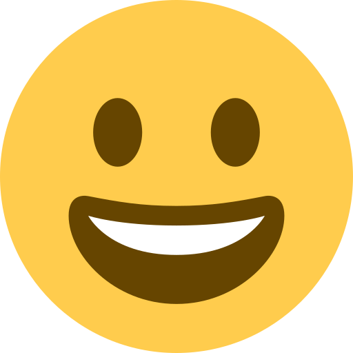 Grinning Face for Twitter (X) January 2025 Update