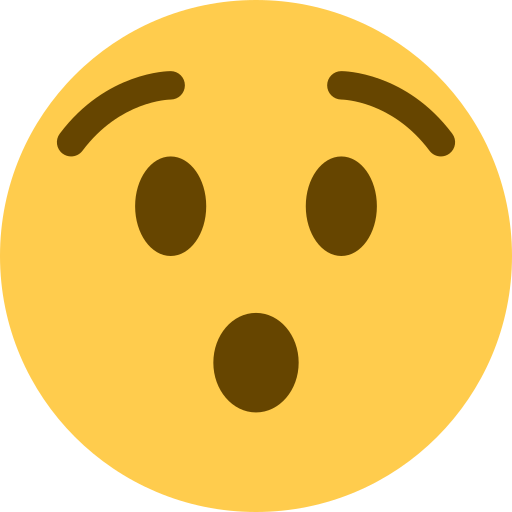 आश्चर्यचकित चेहरा Twitter (X) January 2025 Update के लिए