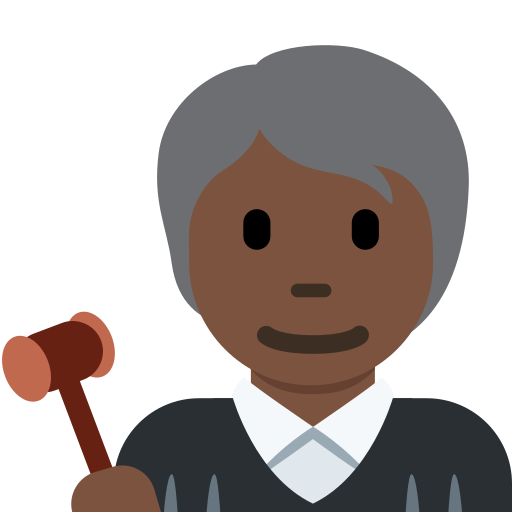 Juiz No Tribunal: Pele Escura para Twitter (X) January 2025 Update