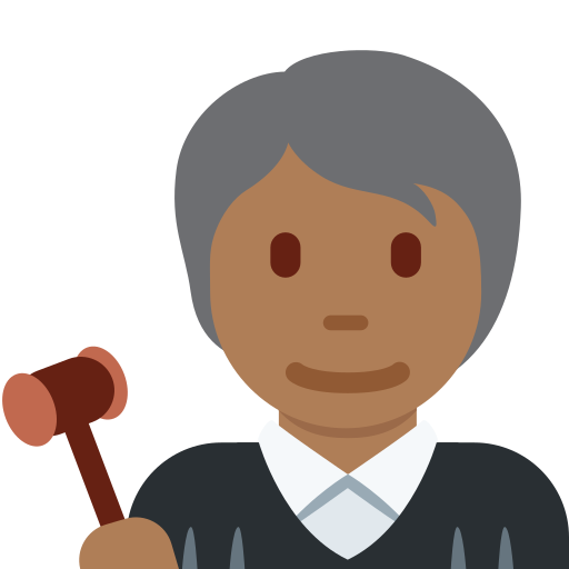 Juiz No Tribunal: Pele Morena Escura para Twitter (X) January 2025 Update