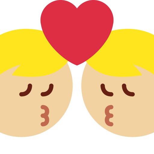 Beijo: Homem, Homem, Pele Morena Clara para Twitter (X) January 2025 Update