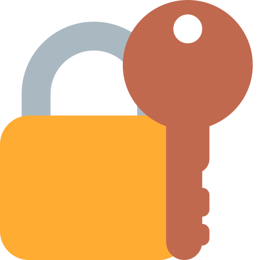 Gembok terkunci dengan kunci untuk Twitter (X) January 2025 Update