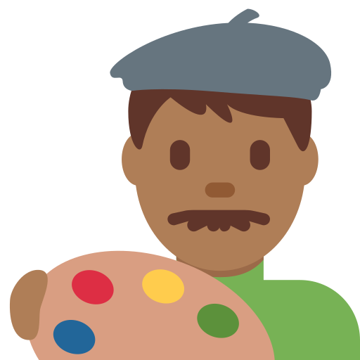 Artista Plástico: Pele Morena Escura para Twitter (X) January 2025 Update