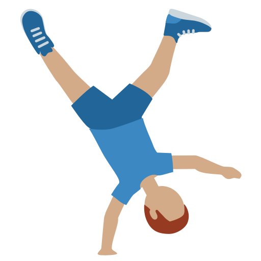 Homem Fazendo Estrela: Pele Morena para Twitter (X) January 2025 Update