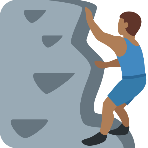 Homem Escalando: Pele Morena Escura para Twitter (X) January 2025 Update