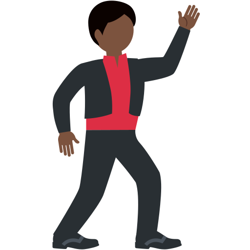 Homem Dançando: Pele Escura para Twitter (X) January 2025 Update