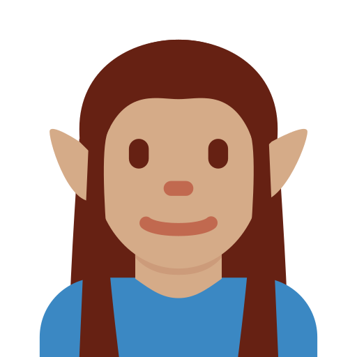 Elfo Homem: Pele Morena para Twitter (X) January 2025 Update