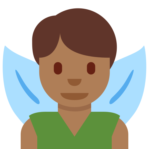 Homem Fada: Pele Morena Escura para Twitter (X) January 2025 Update