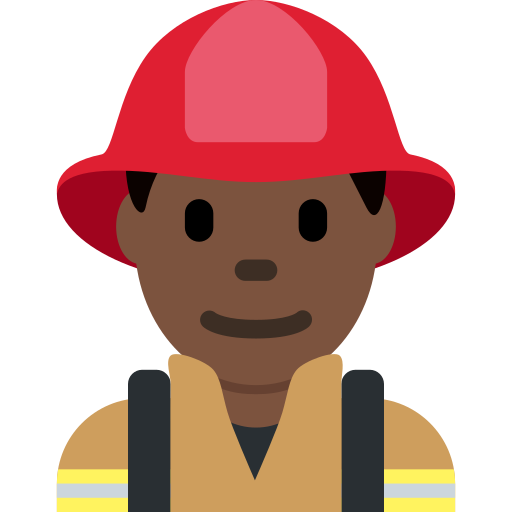 Bombeiro Homem: Pele Escura para Twitter (X) January 2025 Update