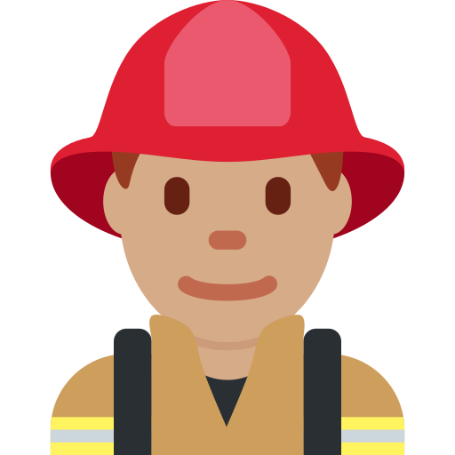 Bombeiro Homem: Pele Morena para Twitter (X) January 2025 Update