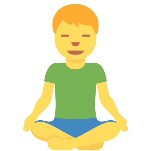 Homem Na Posição De Lótus para Twitter (X) January 2025 Update