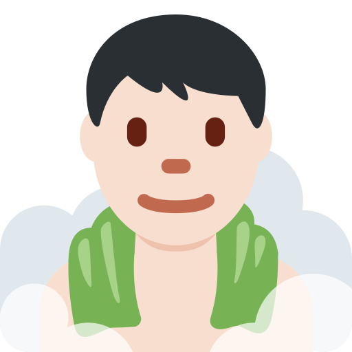 Homem Na Sauna: Pele Clara para Twitter (X) January 2025 Update