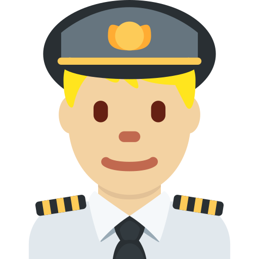 Piloto De Avião Homem: Pele Morena Clara para Twitter (X) January 2025 Update