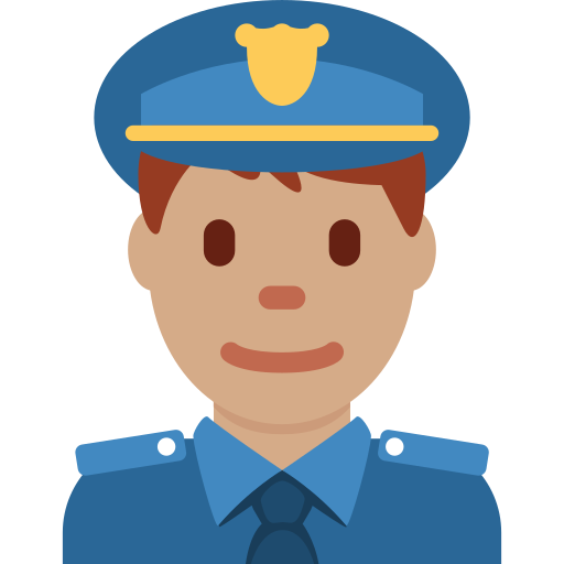 Policial Homem: Pele Morena para Twitter (X) January 2025 Update