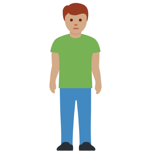 Homem Em Pé: Pele Morena para Twitter (X) January 2025 Update