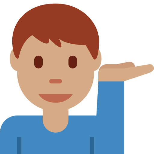 Homem Com A Palma Virada Para Cima: Pele Morena para Twitter (X) January 2025 Update