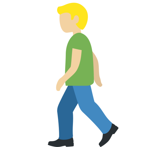 Homem Andando: Pele Morena Clara para Twitter (X) January 2025 Update