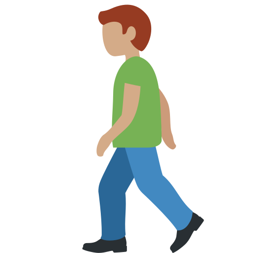 Homem Andando: Pele Morena para Twitter (X) January 2025 Update