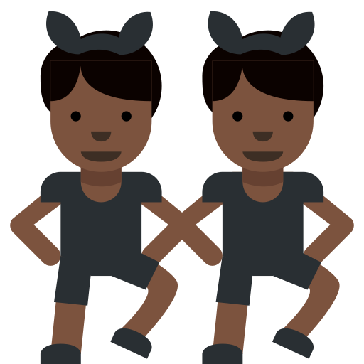 <p>Чоловіки з вушками кролика: темношкірий тон</p> для Twitter (X) January 2025 Update