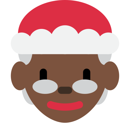 Mamãe Noel: Pele Escura para Twitter (X) January 2025 Update