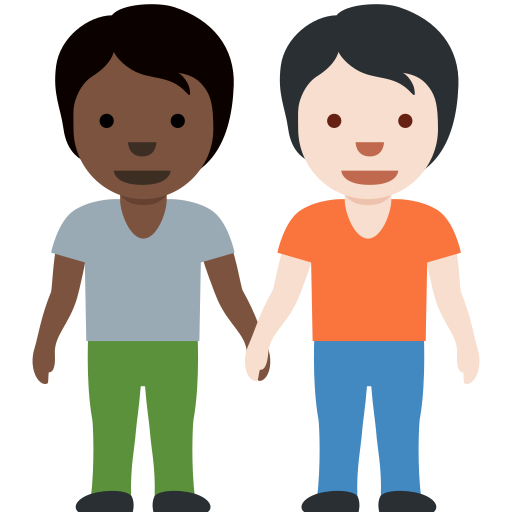 Pessoas De Mãos Dadas: Pele Escura, Pele Clara para Twitter (X) January 2025 Update