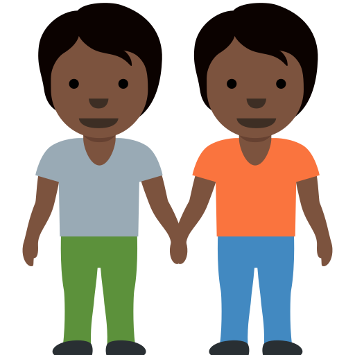 Pessoas De Mãos Dadas: Pele Escura para Twitter (X) January 2025 Update