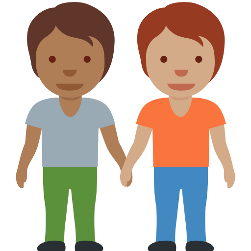 Pessoas De Mãos Dadas: Pele Morena Escura, Pele Morena para Twitter (X) January 2025 Update