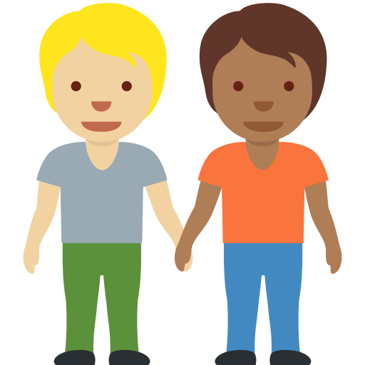 Pessoas De Mãos Dadas: Pele Morena Clara, Pele Morena Escura para Twitter (X) January 2025 Update