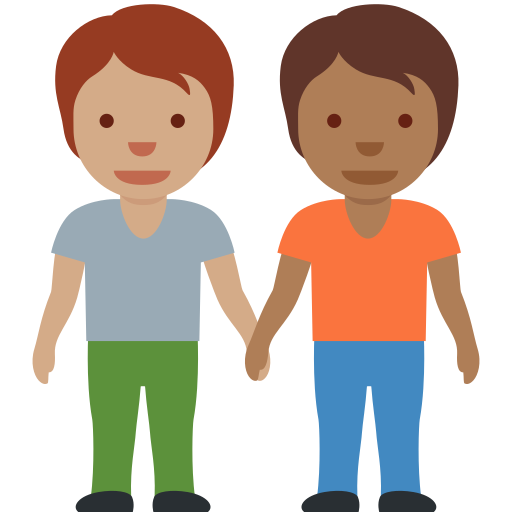 Pessoas De Mãos Dadas: Pele Morena, Pele Morena Escura para Twitter (X) January 2025 Update