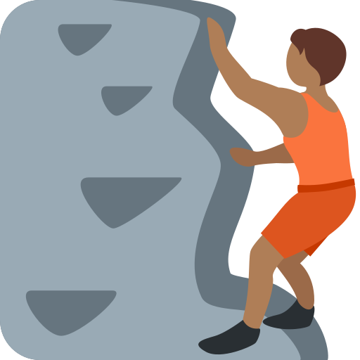 Pessoa Escalando: Pele Morena Escura para Twitter (X) January 2025 Update