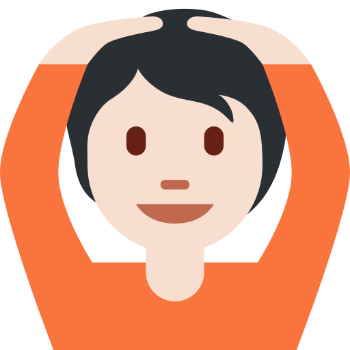 Pessoa Fazendo Gesto De “Ok”: Pele Clara para Twitter (X) January 2025 Update