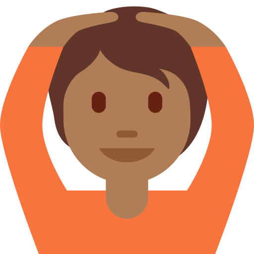 Pessoa Fazendo Gesto De “Ok”: Pele Morena Escura para Twitter (X) January 2025 Update