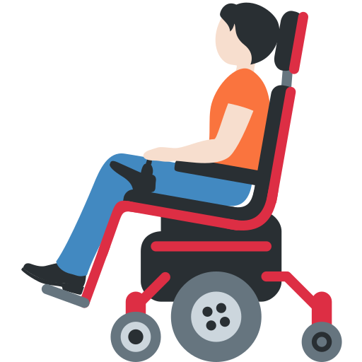 Pessoa Em Cadeira De Rodas Motorizada: Pele Clara para Twitter (X) January 2025 Update