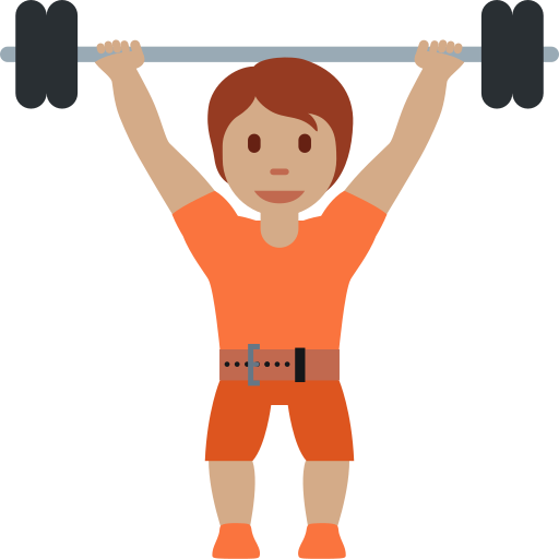 Pessoa Levantando Peso: Pele Morena para Twitter (X) January 2025 Update