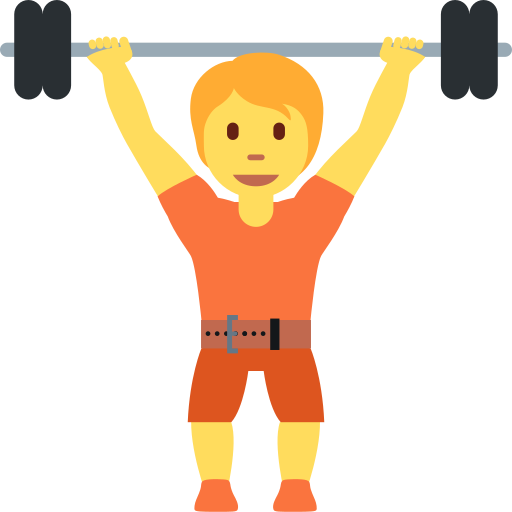 Person Lifting Weights for Twitter (X) January 2025 Update