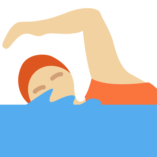 Pessoa Nadando: Pele Morena Clara para Twitter (X) January 2025 Update