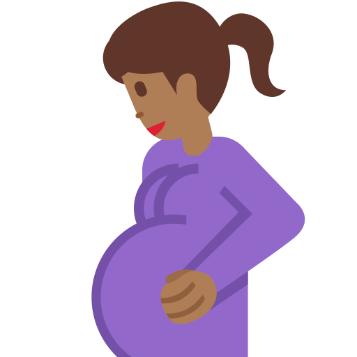 Grávida: Pele Morena Escura para Twitter (X) January 2025 Update